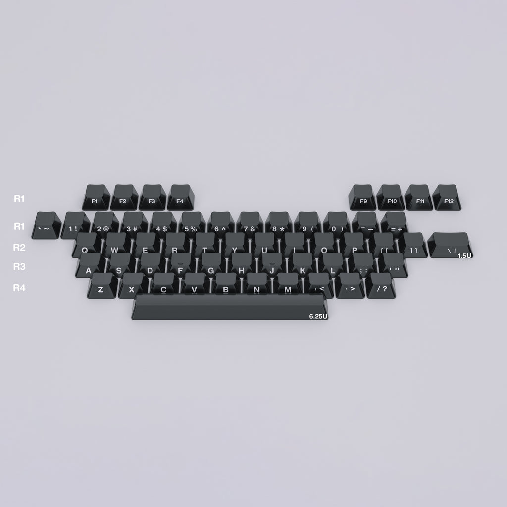 Ceramic Keycap Split Kit-Alphas