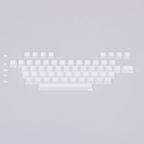 Ceramic Keycap Split Kit-Alphas