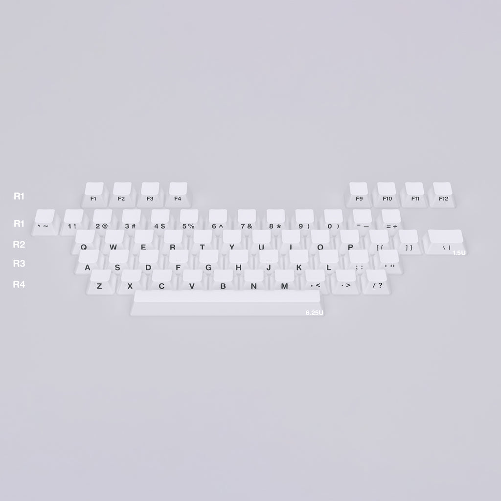 Ceramic Keycap Split Kit-Alphas