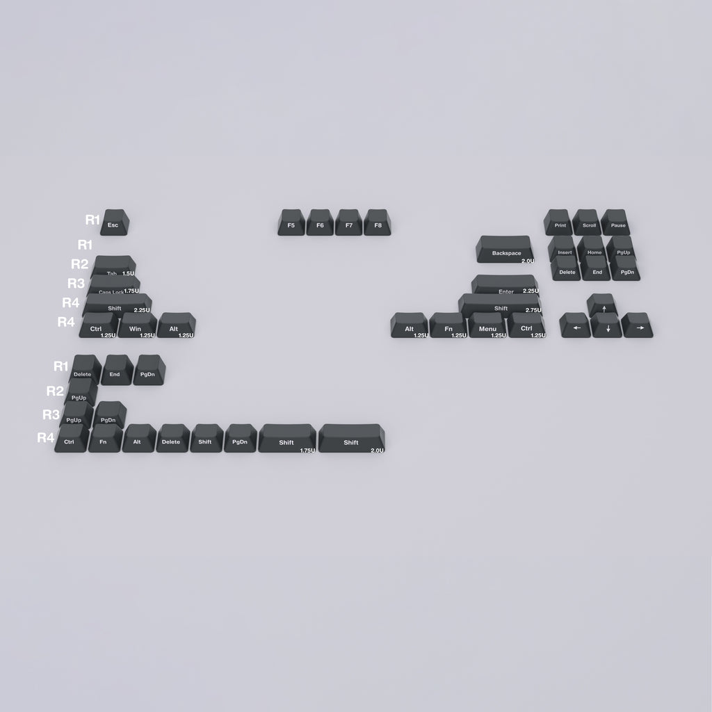 Ceramic Keycap Split Kit-Modifier