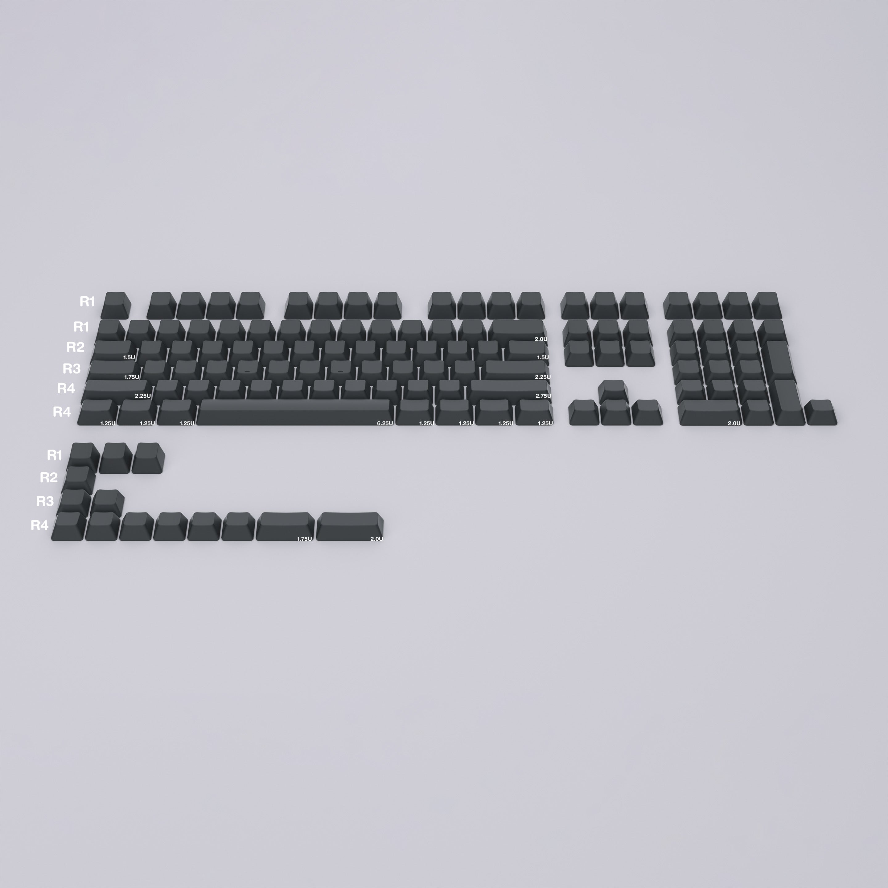 Ceramic Keycap Kit-Full