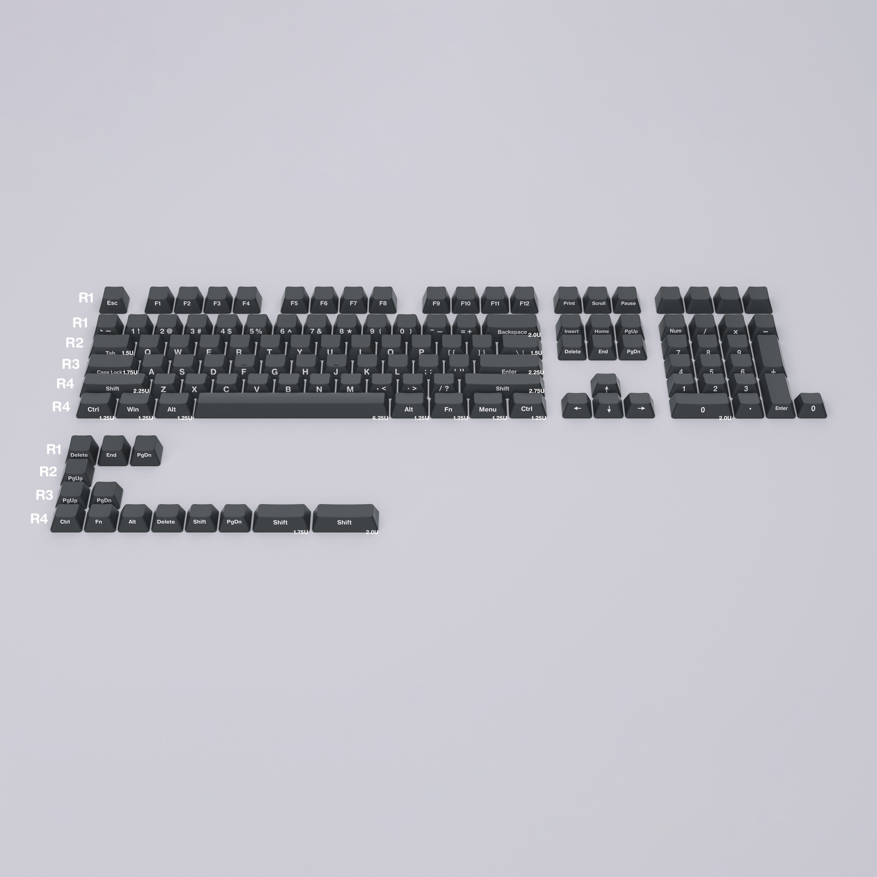 キーボード Tac type Ceramic Keycap Kit Full Set Ceramic Keycap Kit-Full – TacType